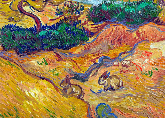Landscape with Rabbits