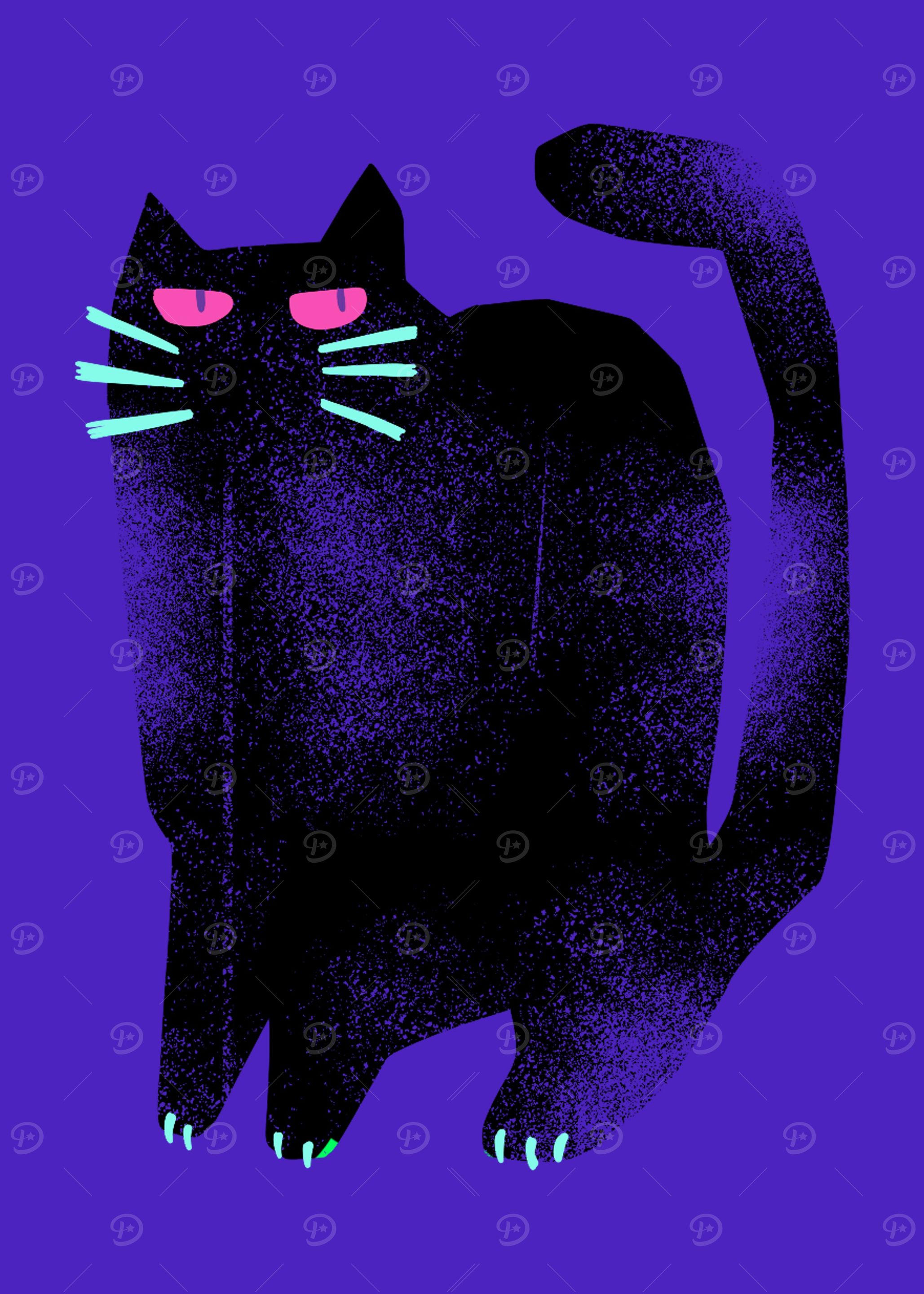 lazy cat
