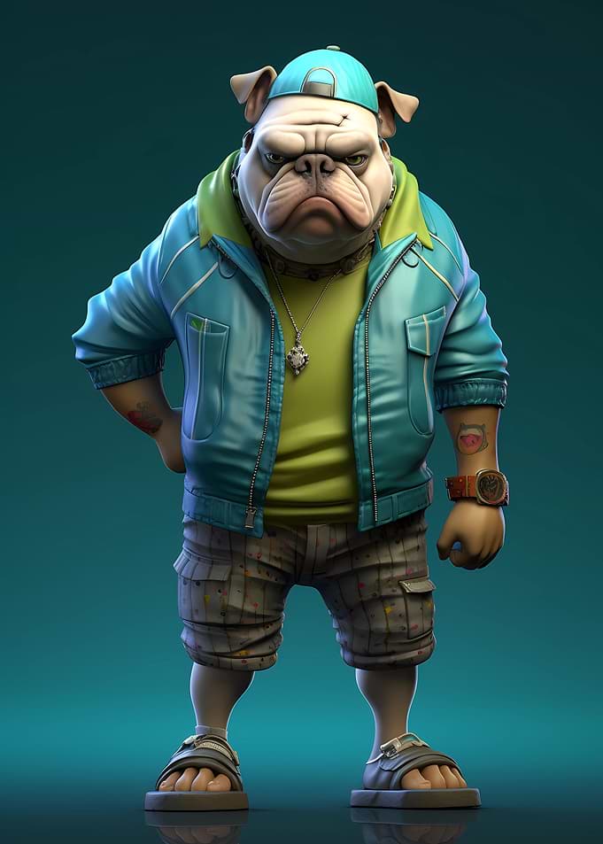 Hip Hop Bulldog
