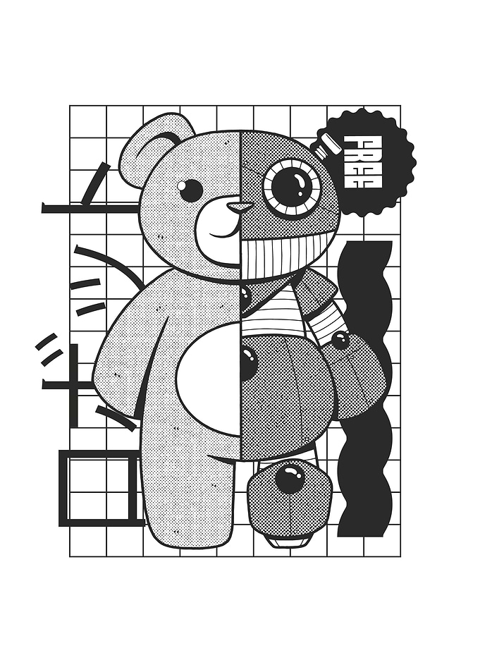 Teddy bear robot
