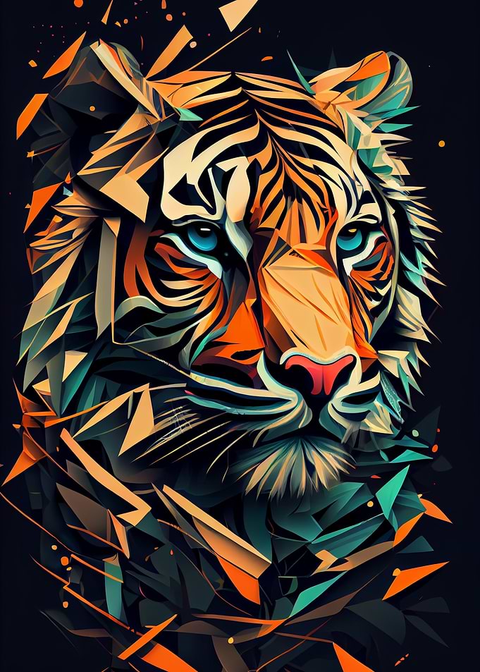 Cute Tiger Animal Cartoon