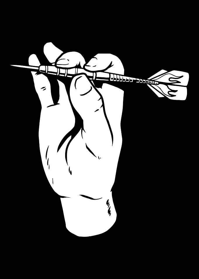 Darting Darts Hand