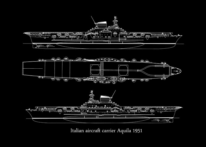 Italian aircraft carrier