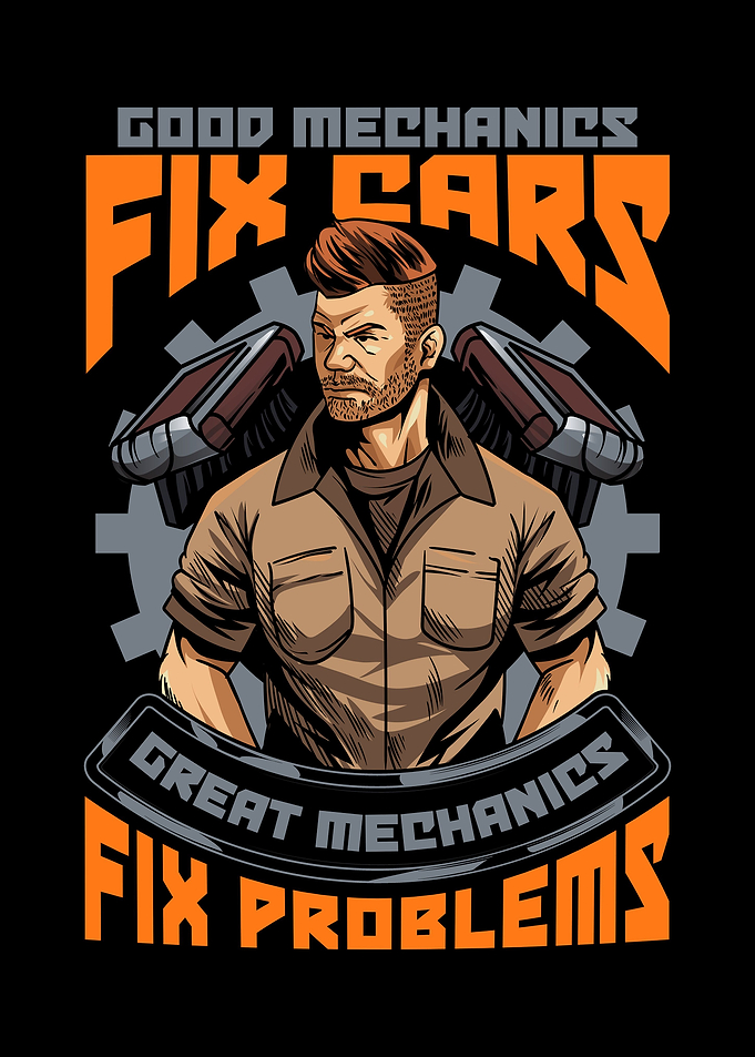 Car Mechanic Dad