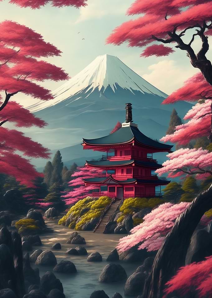 Serene Mount Fuji