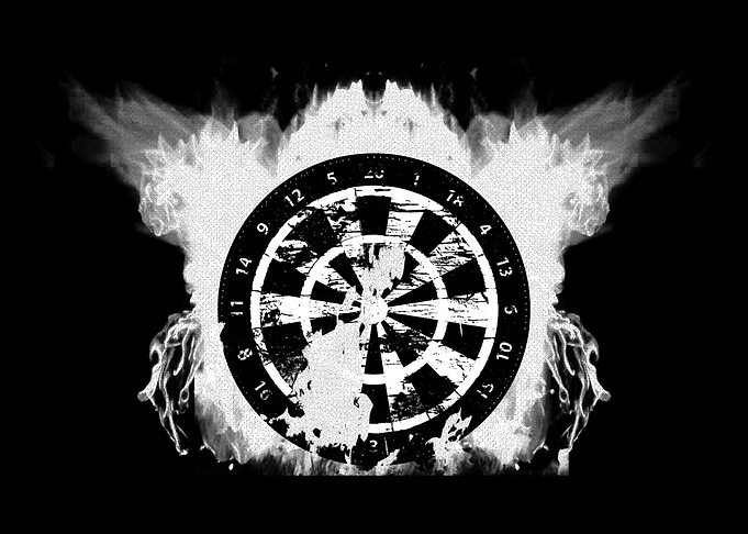 Darting Darts Water Art