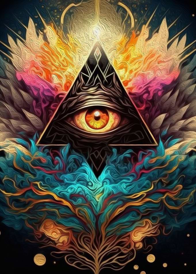 All Seeing Triangle Tree