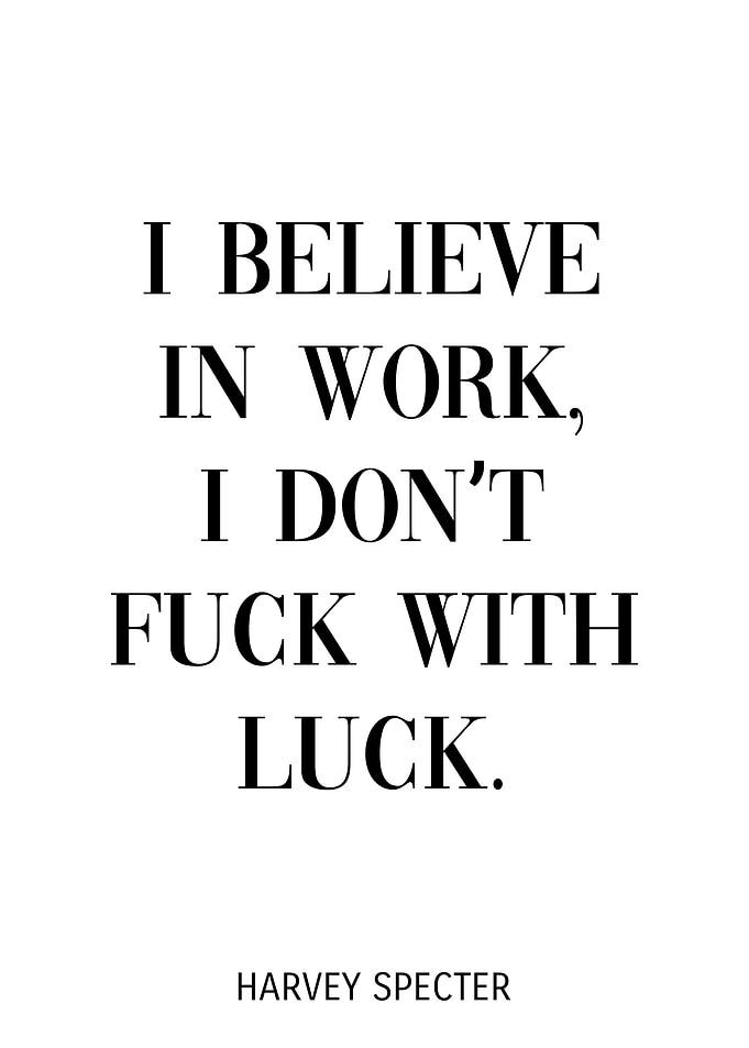 Harvey Specter Quote