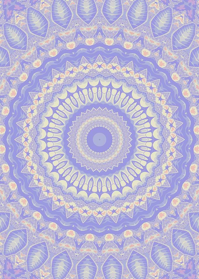 Bold Colorful Boho Mandala