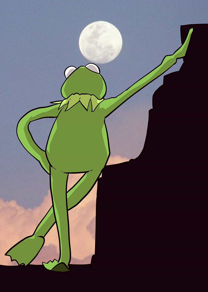 sad kermit