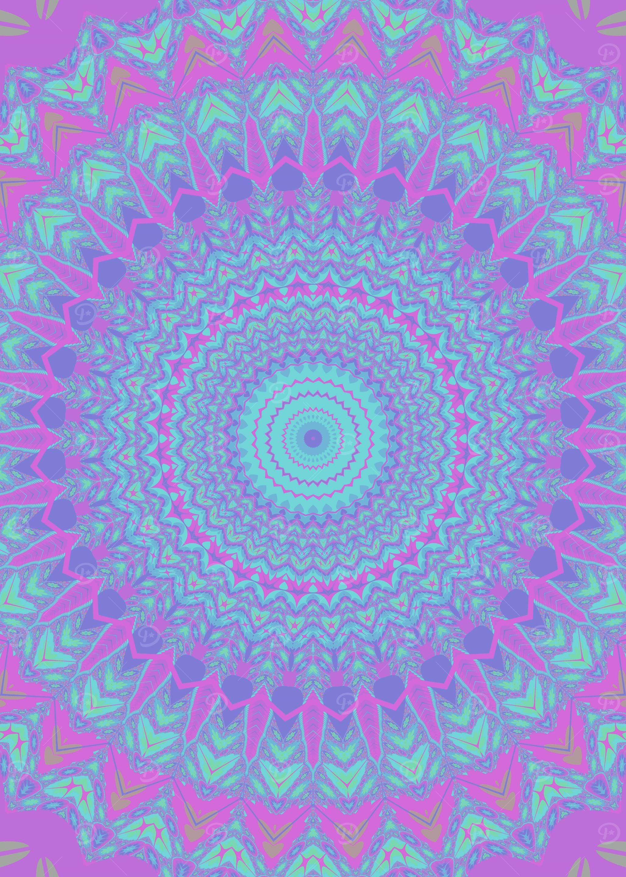 Colourful Vibrant Mandala