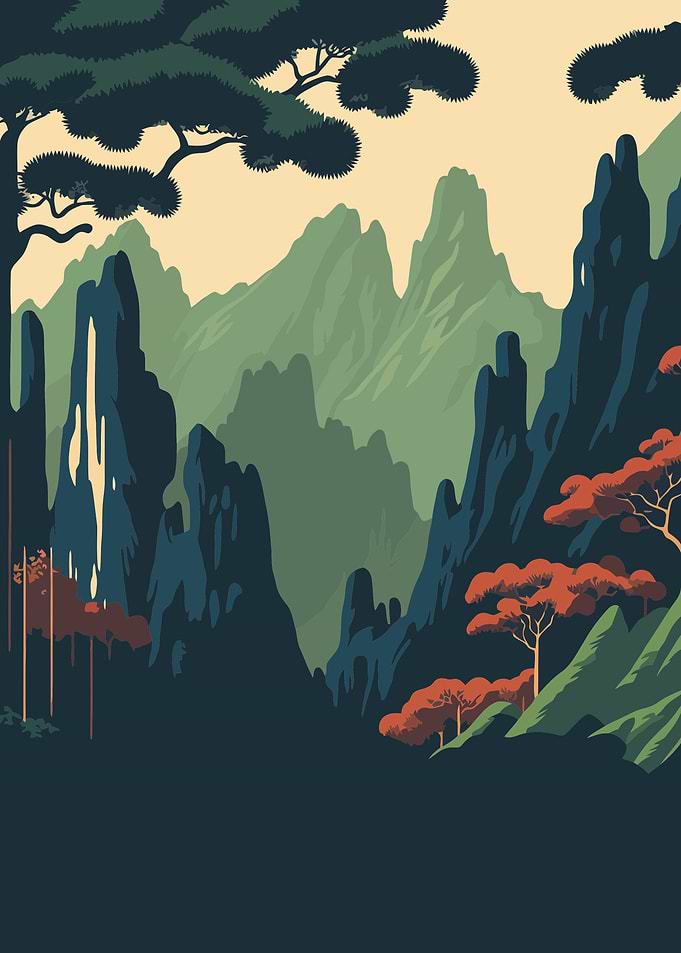 Zhangjiajie national fores