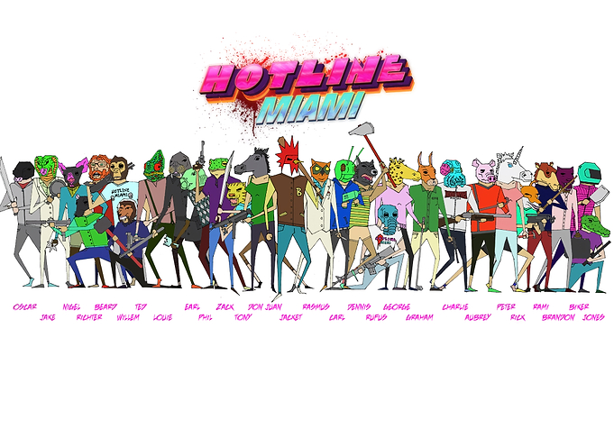 Character Hotline Miami