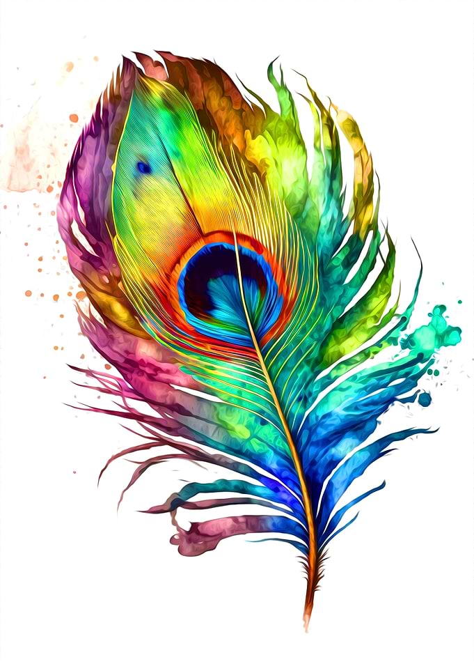Colorful Feather