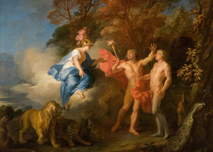 Promethee et Minerve