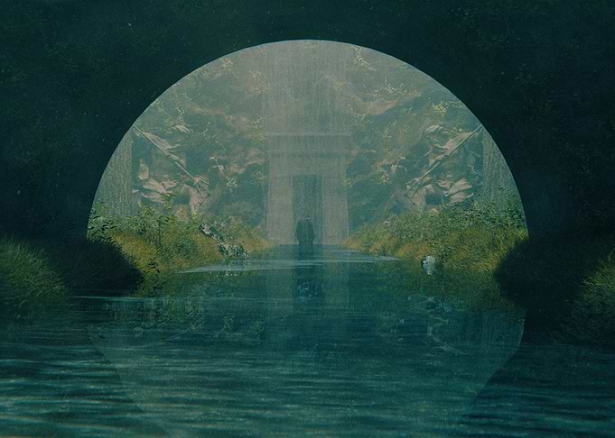 Waterfall Ritual Scene 1