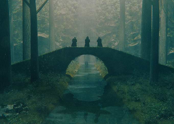Waterfall Ritual Scene 2