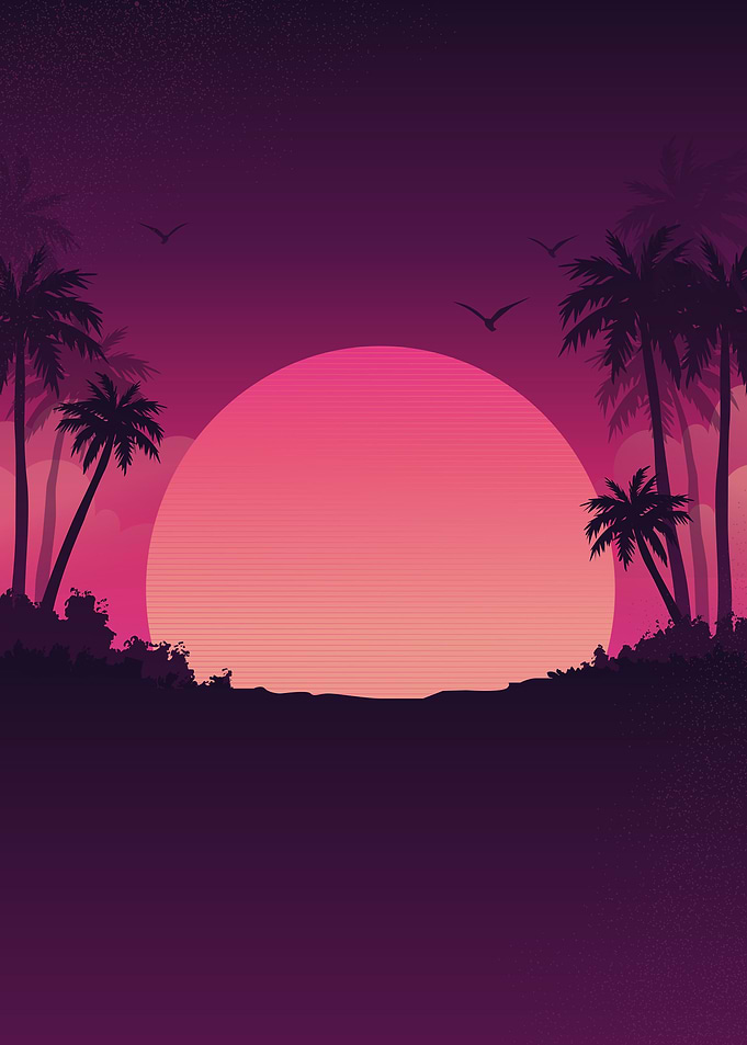 Retro Sunset