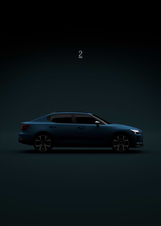 Polestar 2 2020 Blue