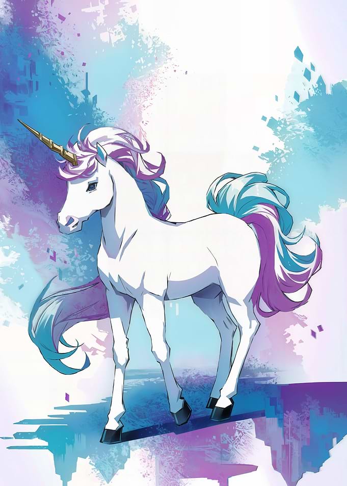 White unicorn