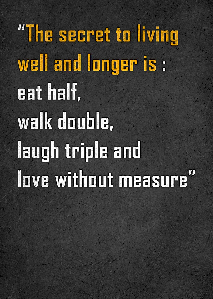 Secret To Living
