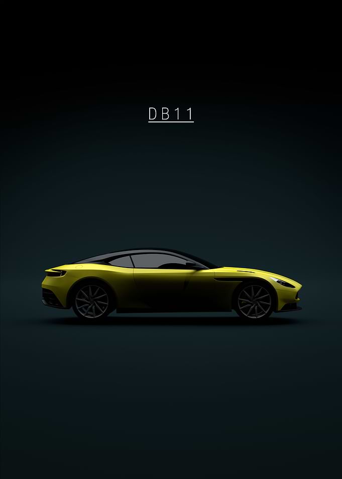AM DB11 Yellow