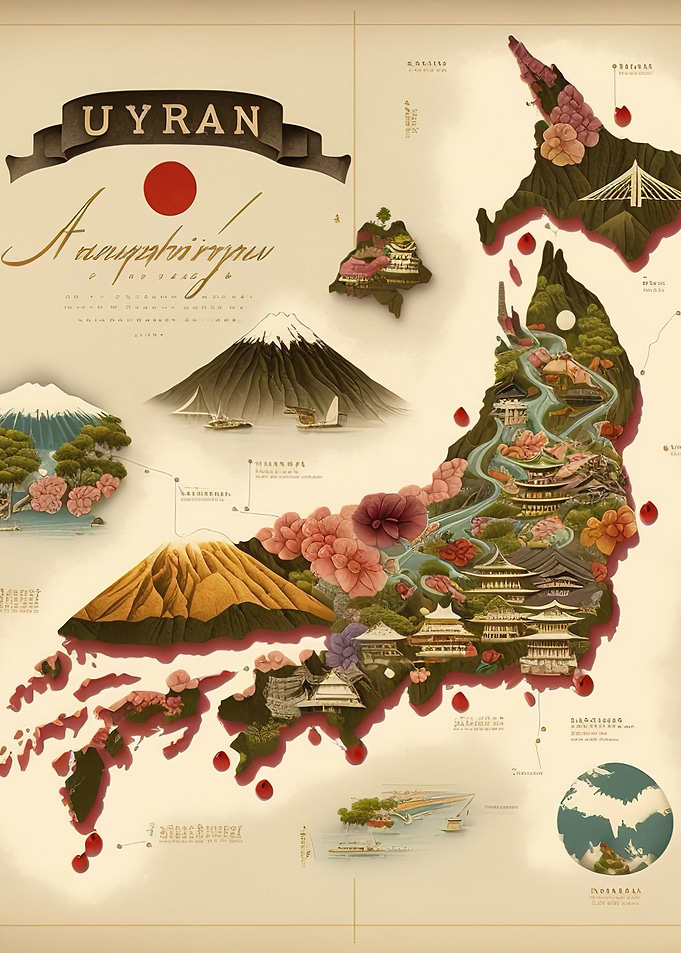 Japan maps