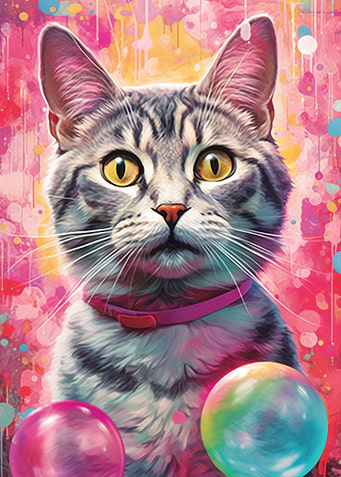 Cat Portrait Jr Whiskers