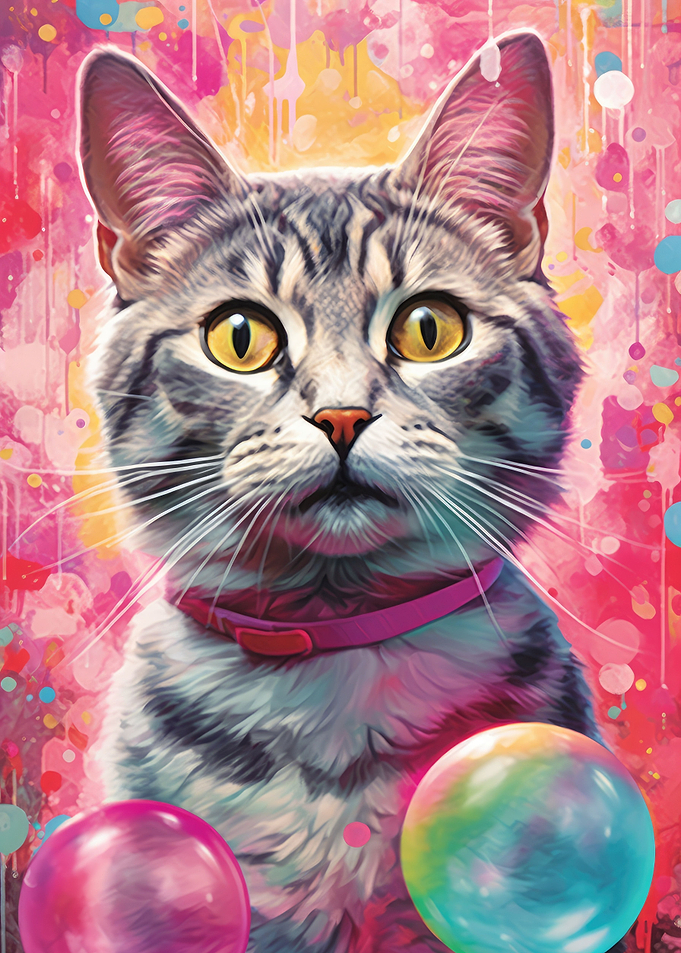 Cat Portrait Jr Whiskers
