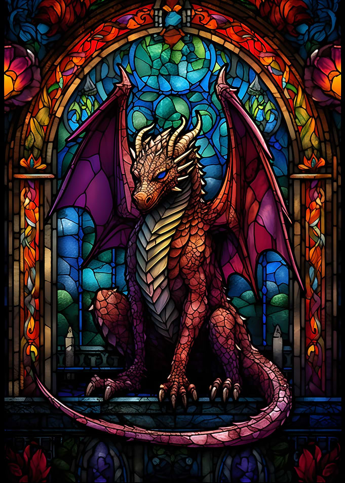 Ruby Scalebreaker Dragon