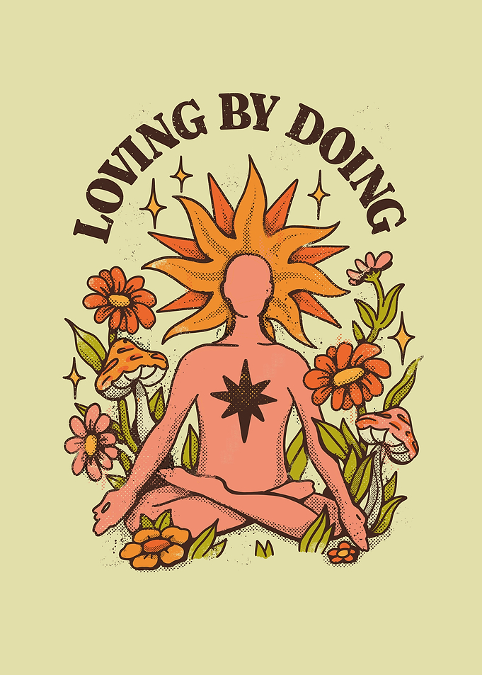 Loving by doing Yoga