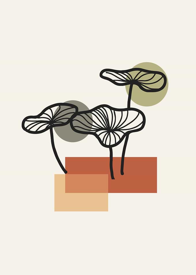 modern flower