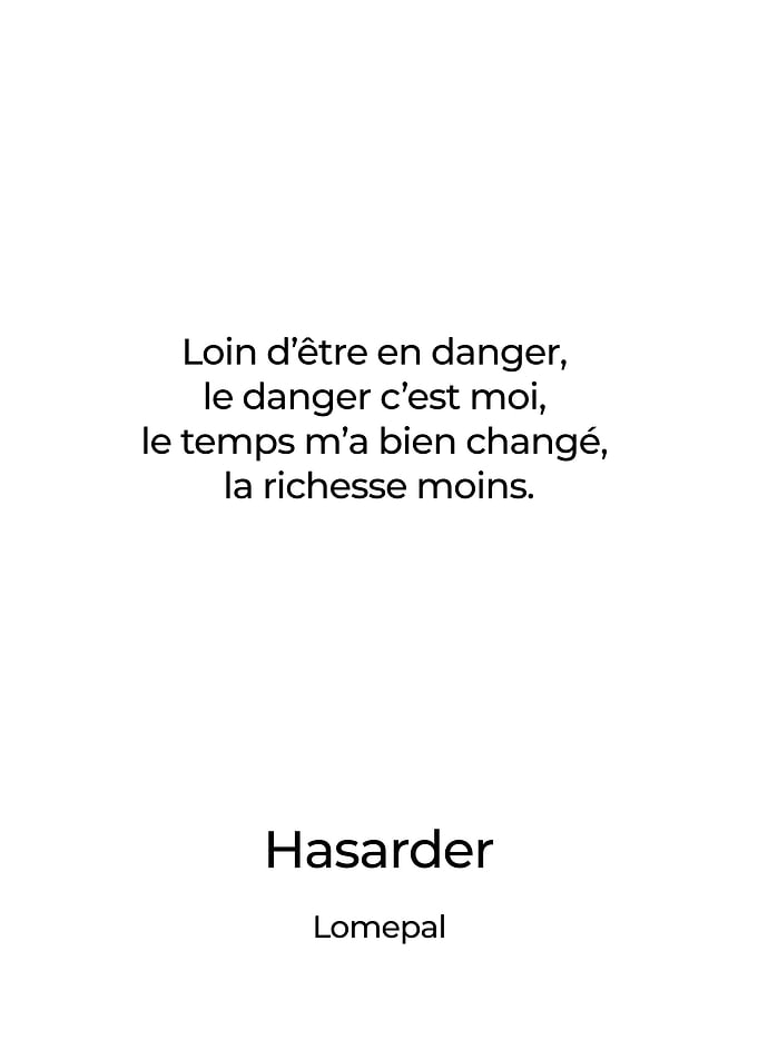Lomepal Affiche Poster