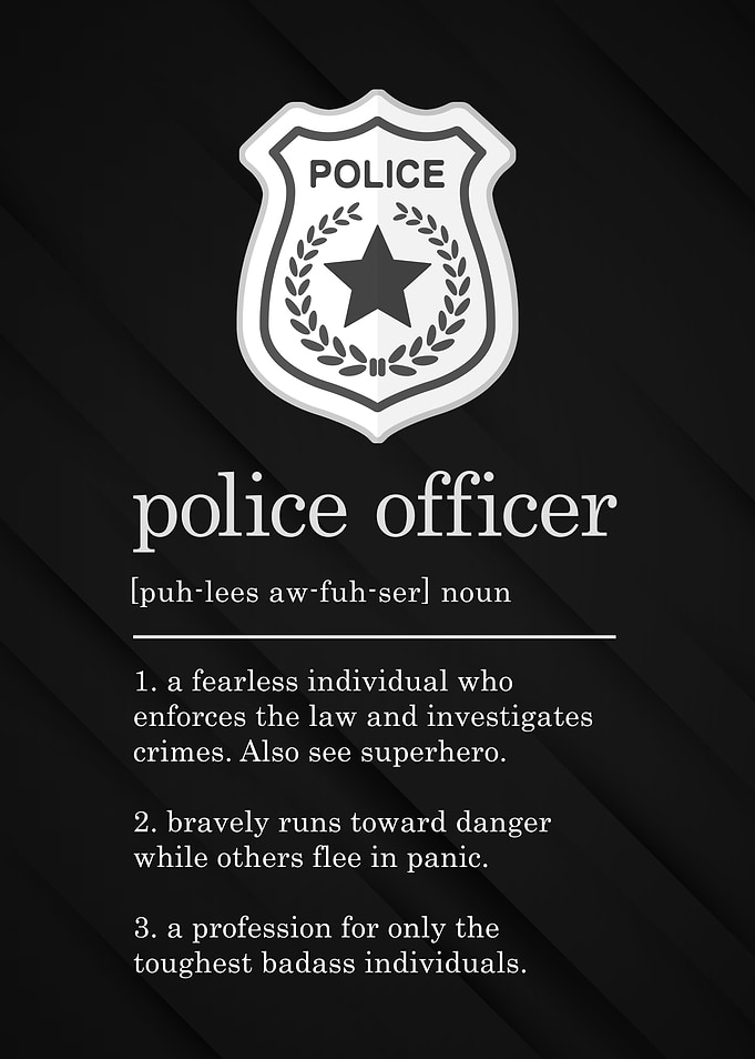 Funny Police Definition