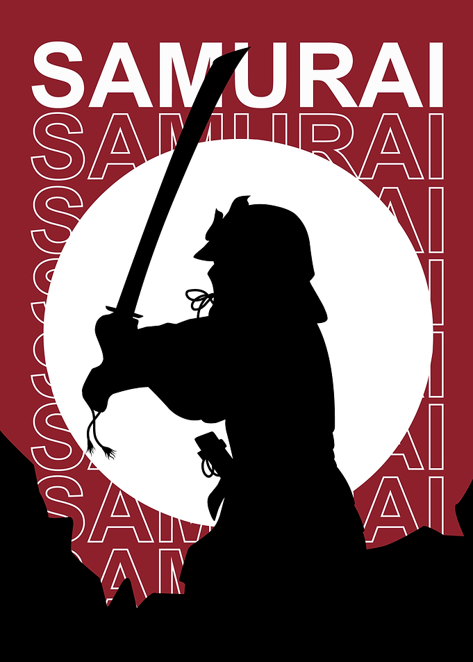 Samurai Warrior silhouette