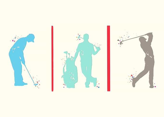 Golf Player Man
