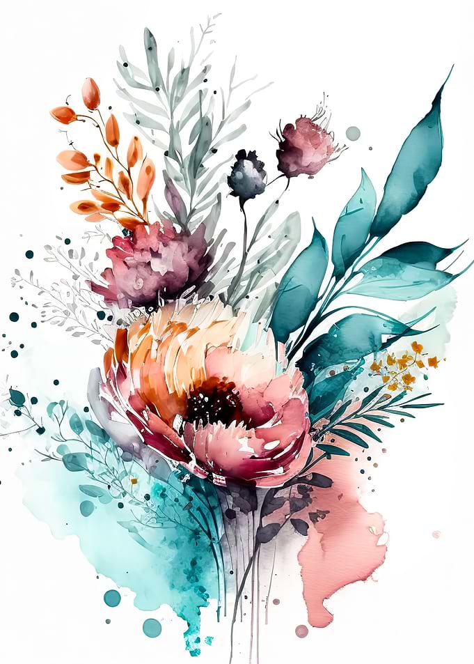 Watercolor Flowers