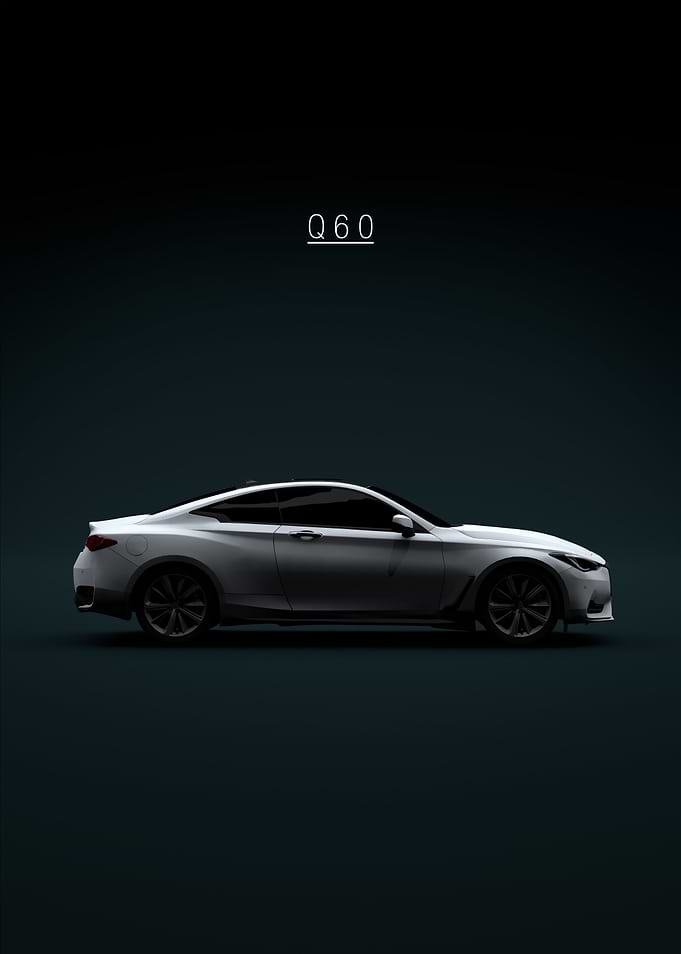 2022 Infiniti Q60 White