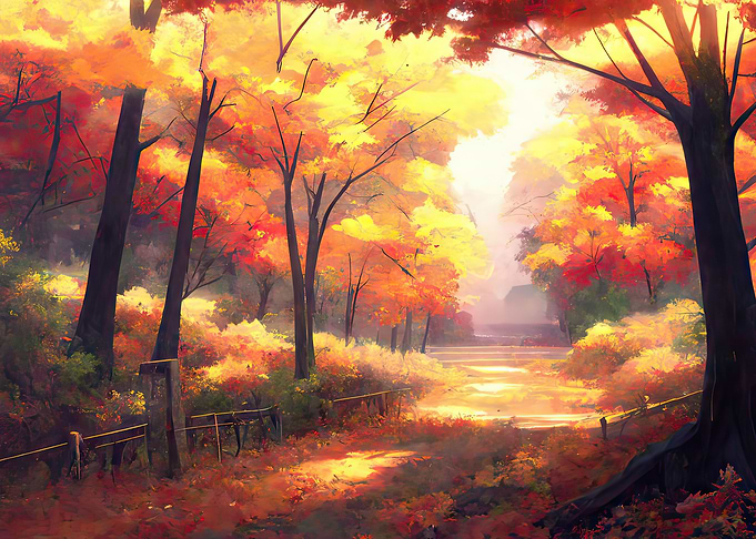 Autumn Forest Trail