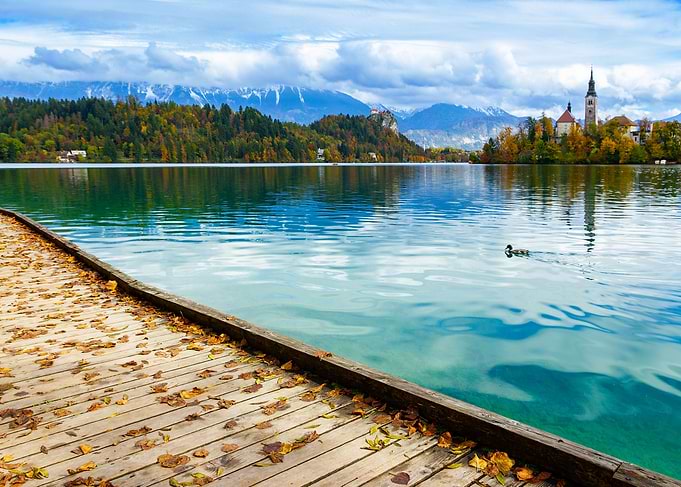 Beautiful Bled in Slovenia