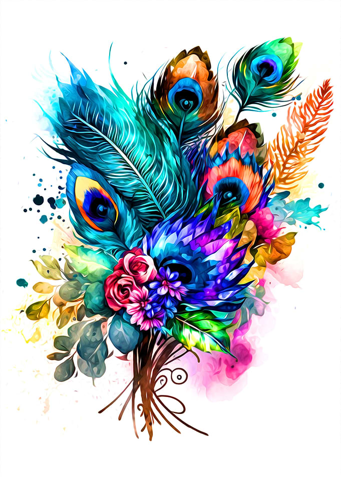 Colorful Feather