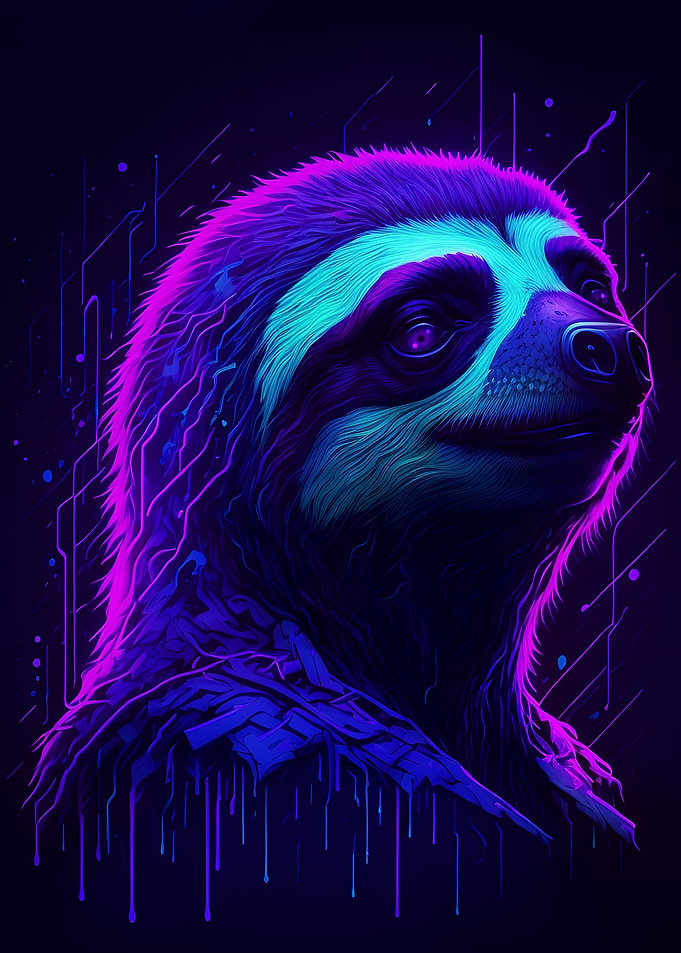 The head of a Sloth