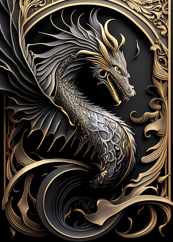 Golden Dragon Wings