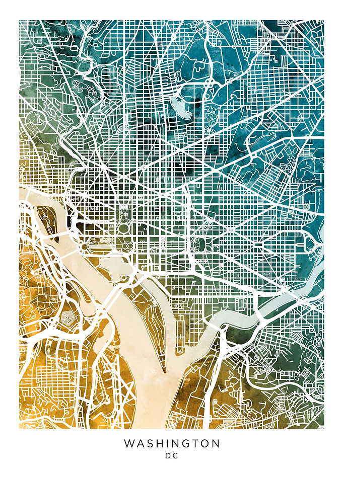Washington DC Map