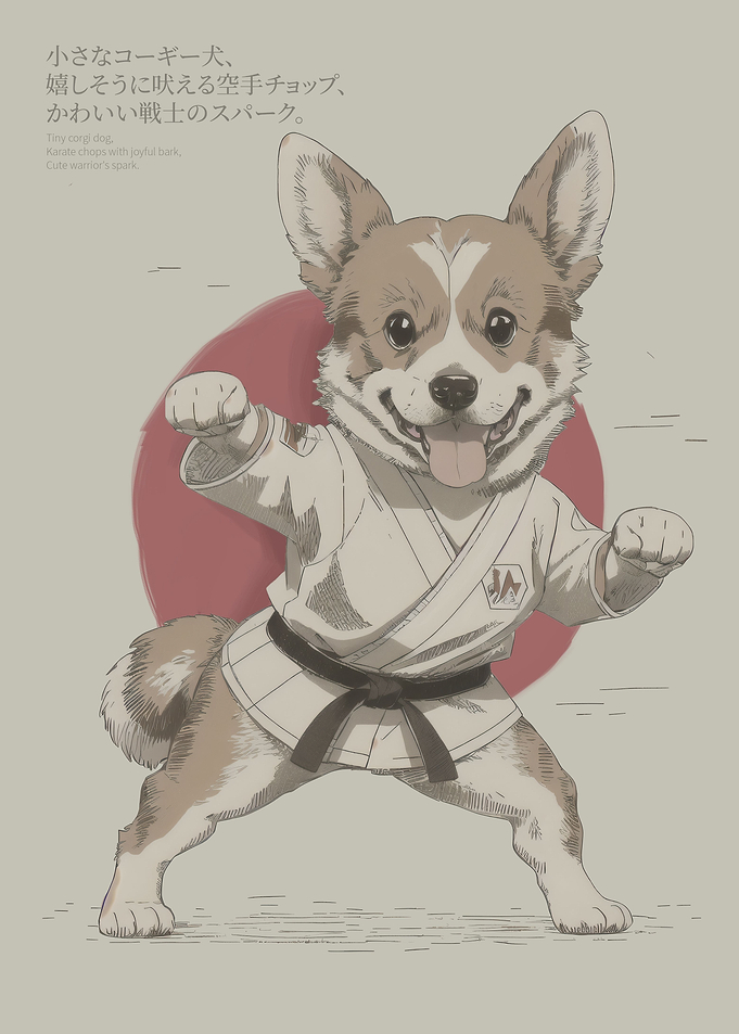 Karate Corgi