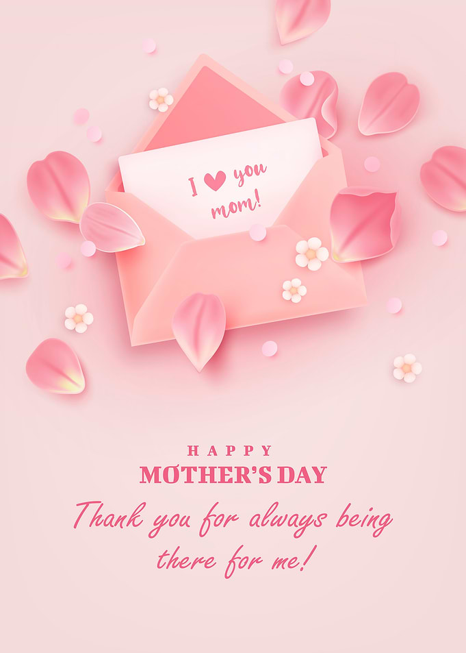 I love mom happy mothers