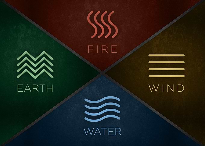 4 Elements Stone Carving