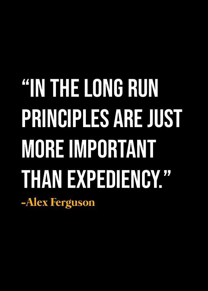Alex Ferguson Quote