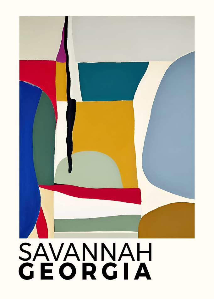 Savannah Georgia Poster