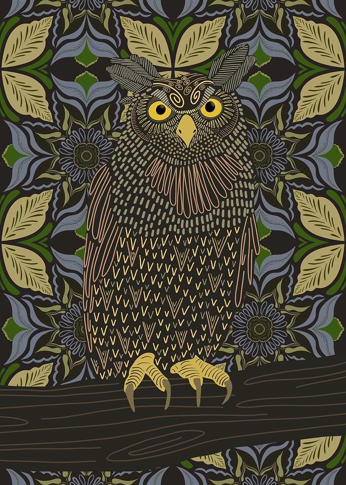 Decorated Owl